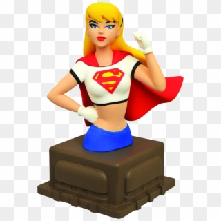 The Animated Series - Superman The Animated Series Bust Supergirl Clipart