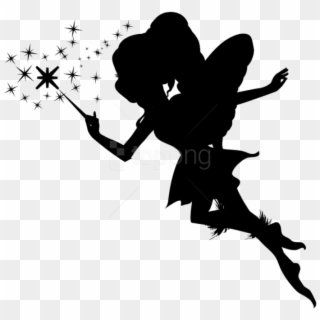 Free Png Fairy With Wand Silhouette Png - Fairy With Wand Clipart Transparent Png