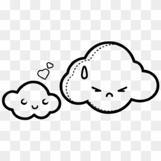 Cloud Doodle Png - Cute Drawing Ideas Easy Clipart