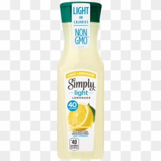 Simply Light Lemonade - Bottle Clipart