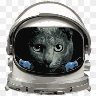 #space #helmet #cat #spacecat - Astronaut Clipart