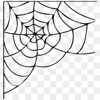 Al Halloween Spider Web Simran Dhaliwal Png Spider - Halloween Spider Web Clipart Transparent Png