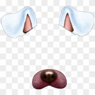 Memezasf White Eyes Mask Dog Ears Dogears Face Head - Tongue Clipart