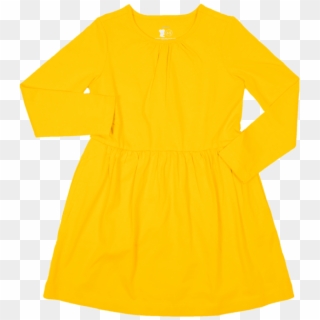 Child Wearing The Long Sleeve Dress In Kids Size 12 - Shirt Clipart