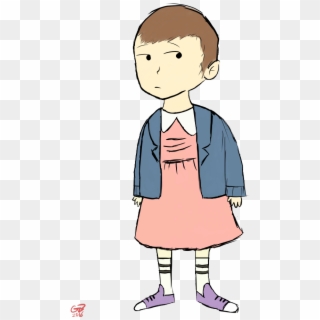 Eleven Stranger Things Cartoon Png Clipart