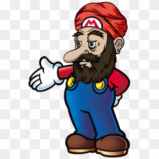 Turban Drawing Draw - Mario With A Beard Clipart