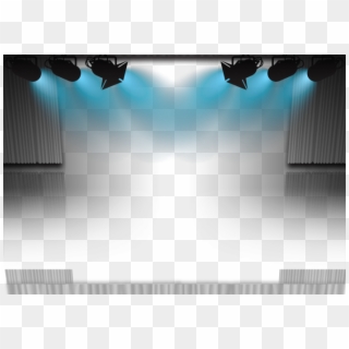 Stage Lights Background Png - Spotlights On Stage Background Png Clipart