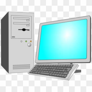 Computer Screen Desktop Png Image - Organisasi Dan Arsitektur Komputer Clipart