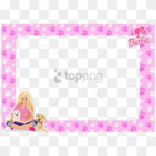 Free Png Barbie - Barbie Borders And Frames Clipart