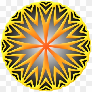Computer Icons Compass Rose Wind Ornament - Kolam Clipart - Png Download