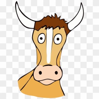 Cow Animal Mammal Bull Png Image - Ox Cartoon No Background Clipart