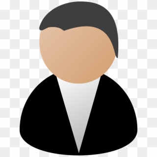 Person Business Avatar Anonymous Png Image - Person Black Clipart