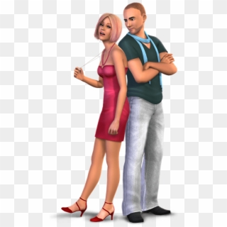 Download - Sims Couple Png Clipart