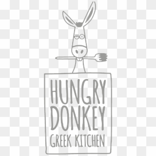 Hungry Donkey , Png Download - Cartoon Clipart