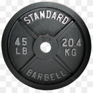 Dumbbell Plate Png - 45lb Plate Clipart