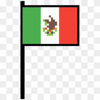 Mexican Flag - Illustration Clipart