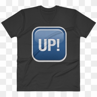 Men's Emoji V Neck - We Are One T Shirt Clipart