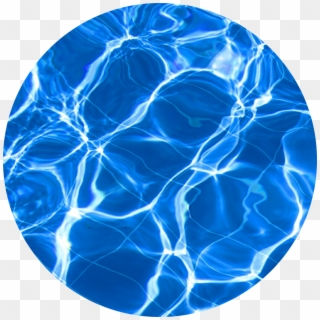 Pool Circle Sticker By - Aesthetic Transparent Blue Stickers Clipart