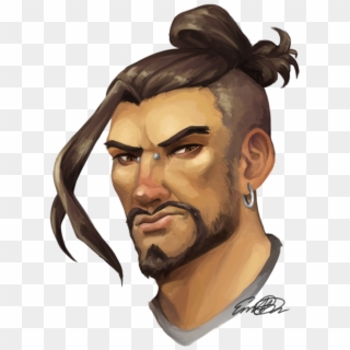Head Png Clip - Hanzo Face Png Transparent Png
