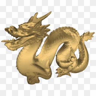 Gold Dragon Png - Gold Japanese Dragon Png Clipart
