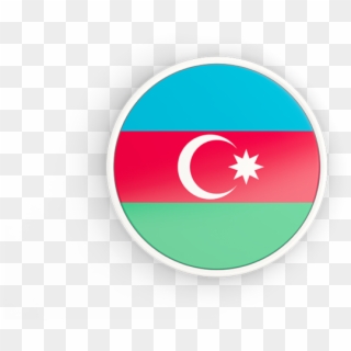 Azerbaijan Flag Circle Png Clipart