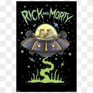 Rick And Morty Ship Png - Rick And Morty In The Ship Clipart