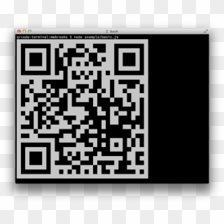 Basic Example - Linux Console Qr Code Clipart