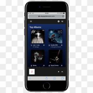 Apple Music Web Player - Smartphone Clipart