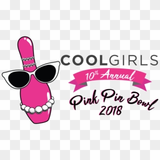 Cool Girls Pink Pin Bowl Clipart