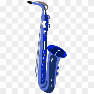Saxophone Clip Art Saxophone Clipart Fans - Blue Saxophone Clipart - Png Download