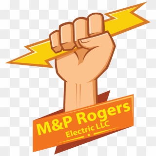 M&p Rogers Electric Llc - Woman Hand Holding Paintbrush Vector Clipart