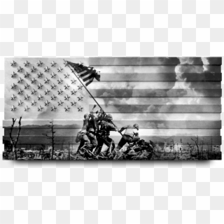 Dl Warfield For Memorial Day United States Of I Will - Iwo Jima Flag Raising Clipart
