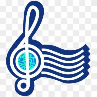 Vector Illustration Of Musical Treble Clef Indicates Clipart