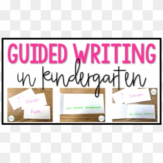 Guided Writing In Kindergarten - Wood Clipart