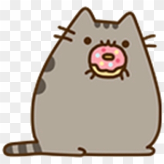 Pusheen Cat Png - Pusheen Cat Eating Donut Clipart