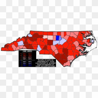 County By County Results Of Vote On North Carolina - Map Of North Carolina Clipart