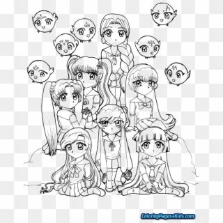 Luxury Ideas Kawaii Coloring Pages Anime For Kids Adults - Coloring Book Clipart