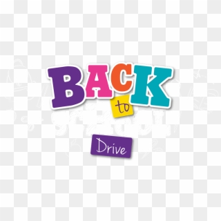 Back To School Drive Title , Png Download - Graphic Design Clipart