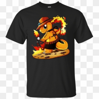 One Piece Pokemon Ace And Charizard Shirt, Hoodie, - Rock Afire Explosion T Shirt Clipart