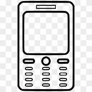 Png File Svg - Feature Phone Clipart