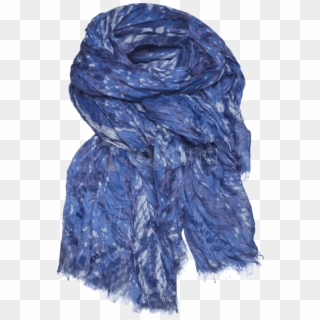 Free Png Blue Printer Scarf Png - Scarf Clipart