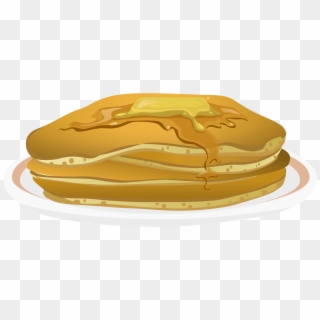 This Free Icons Png Design Of Pancakes From Glitch - Pancakes On A Plate Vector Clipart Transparent Png