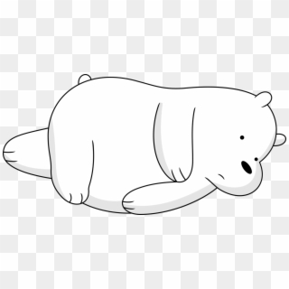 Ice Bear Png - Line Art Clipart