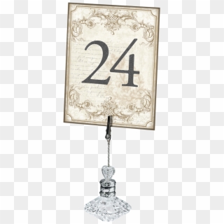 Wedding Table Number Design Clipart