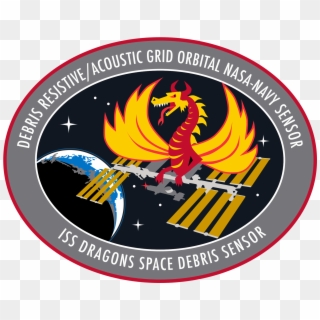 Space Debris Sensor Logo - Emblem Clipart