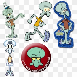 Squidward Pack - Cartoon Clipart