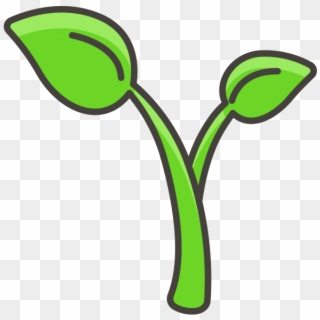Seedling Emoji Icon - Icon Clipart