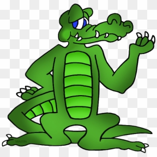 Alligator - Png Mardi Gras Alligator Clipart