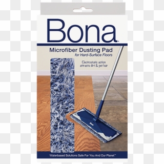 Bona ® Microfiber Dusting Pad - Bona Floor Mop Clipart