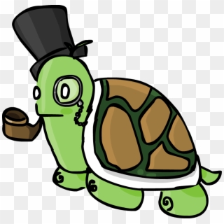 I Make Slowness Look Damn Monocle - Cartoon Turtle With Monocle Clipart